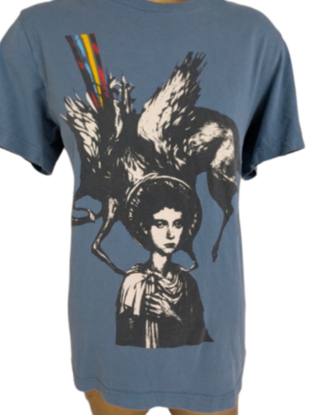 Circa Survive Band Rare Slate Blue T-shirt Size Small Unisex